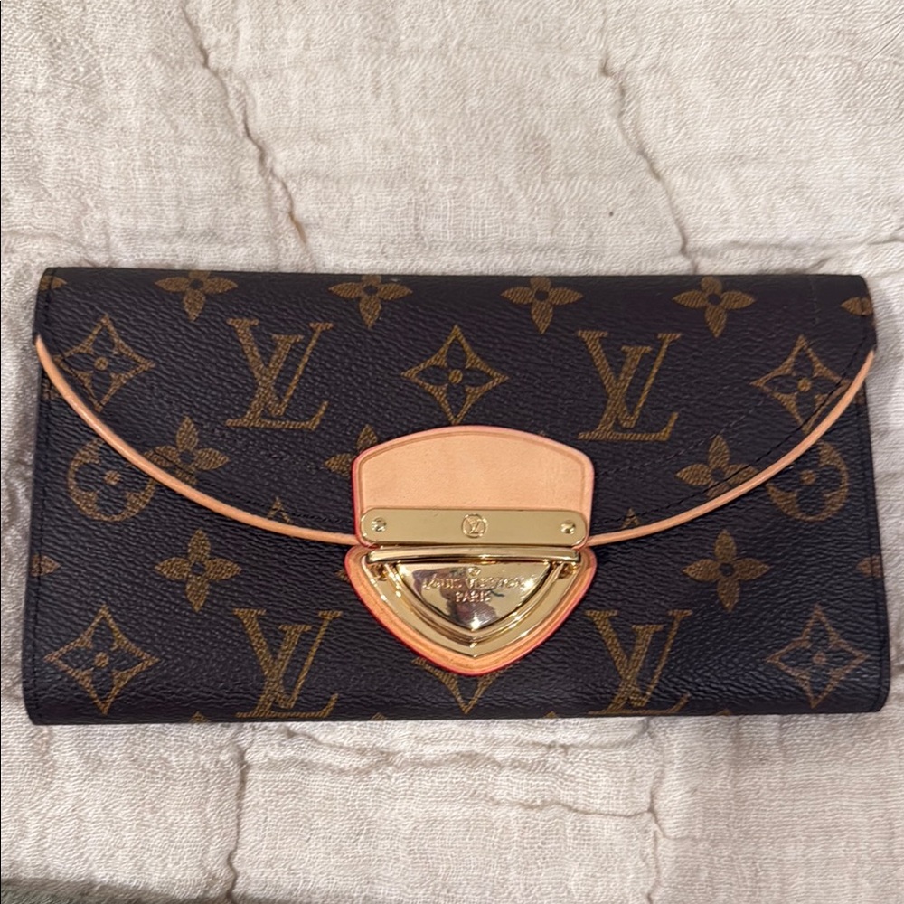 Louis Vuitton Brown Eugenie monagramed wallet